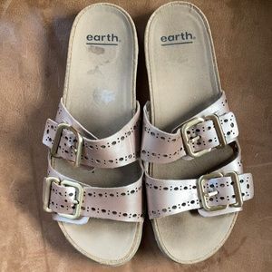 Earth Rose Gold Sand Havana Slides